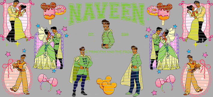 16oz Disney style-D-1172